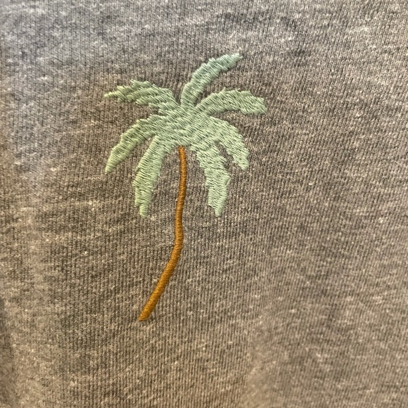Chrldr grey palm tree sweatshirt - Picture 4 of 6